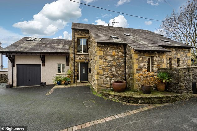 On the market: This four-bed, three-bath detached home in Kirkby Lonsdale, Lancashire, is on the market with Hackney & Leigh with an asking price of £745,000