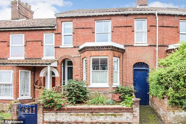 This Victorian three-bed is marketed with Starkings & Watson in Norwich for £375,000