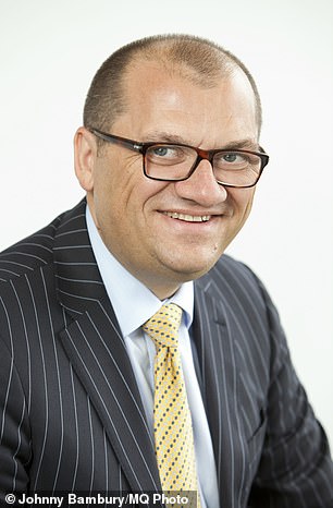 Boss: Gavin Slark (pictured) has been chief executive of Grafton for the last 11 years